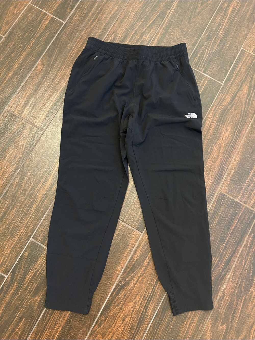 The North Face Men's Black Athletic Joggers with Logo